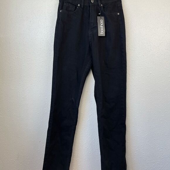 NWT Boohoo Black Jeans - Picture 1 of 9